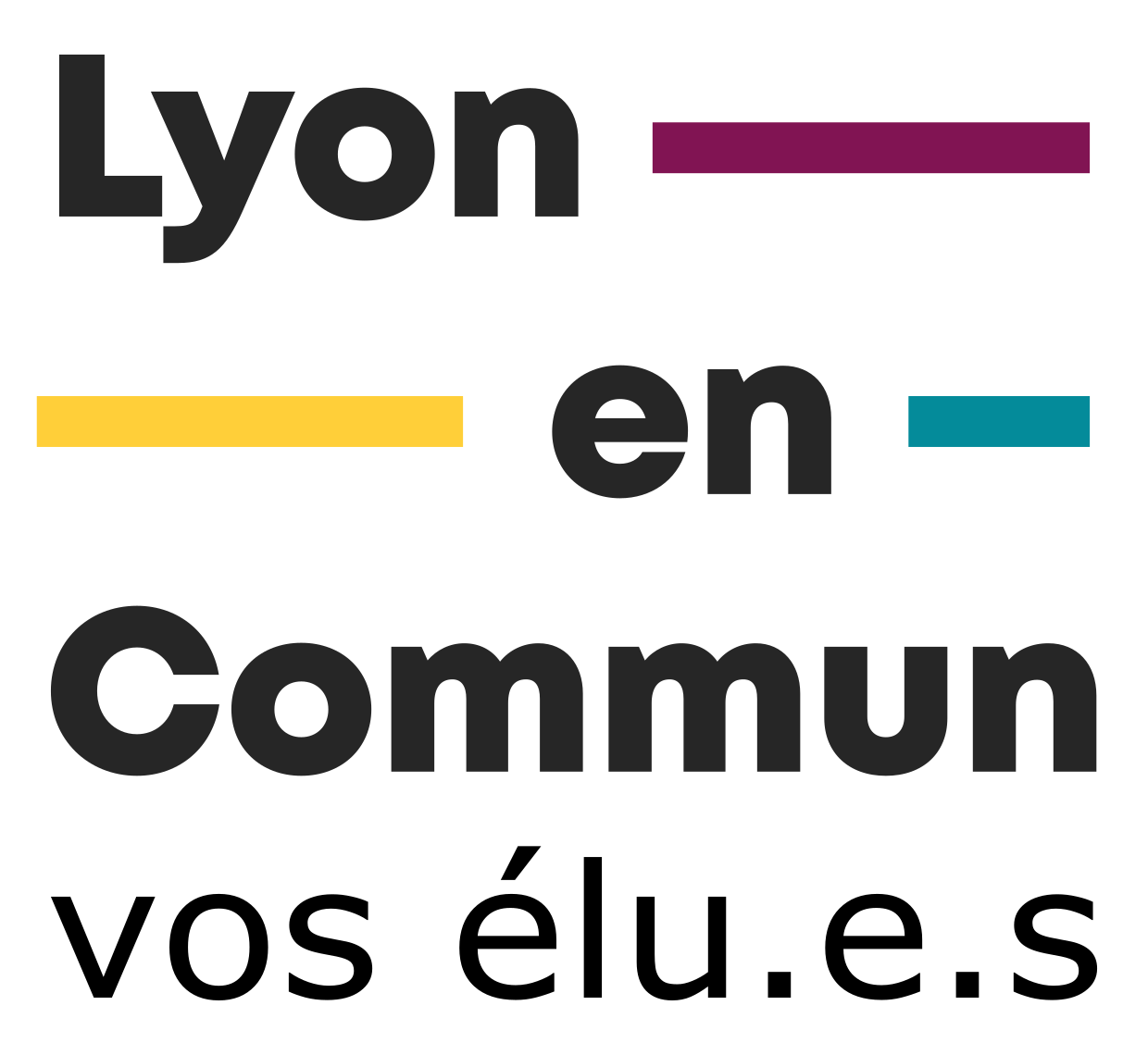 Lyon en Commun, vos élu·e·s